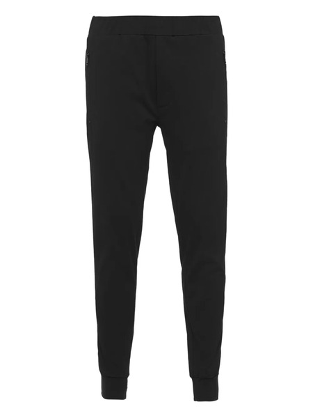  Prada Drawstring Piping Trousers - Black 