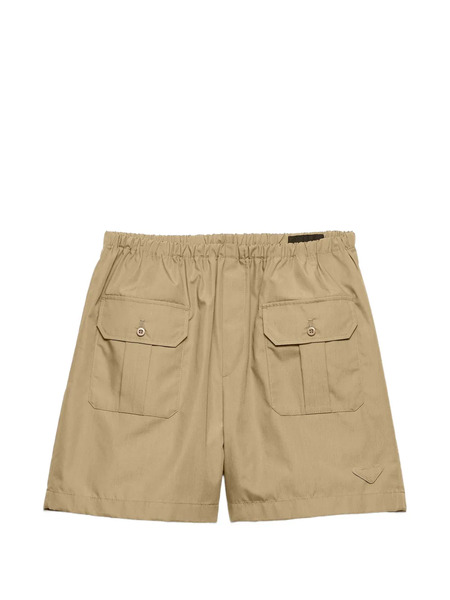  Prada Elasticated-waist Cargo Shorts - Neutrals 
