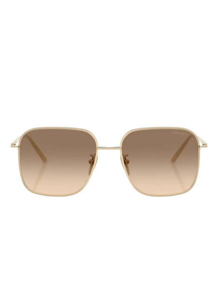  Prada Eyewear Gradient-lenses Sunglasses - Gold 