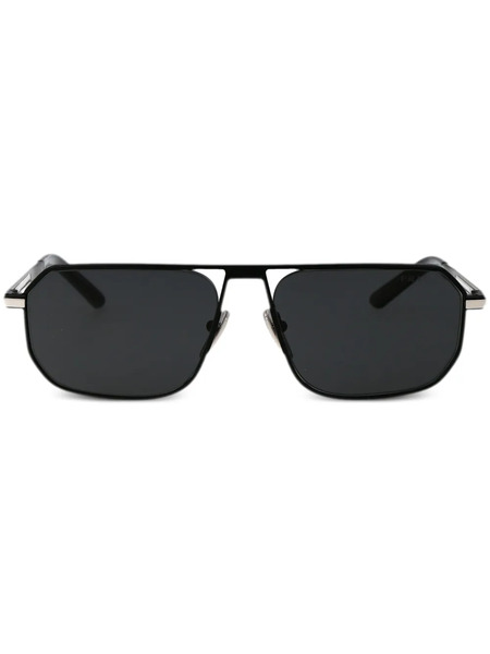  Prada Eyewear Opra53s Rectangle-frame Sunglasses - Black 