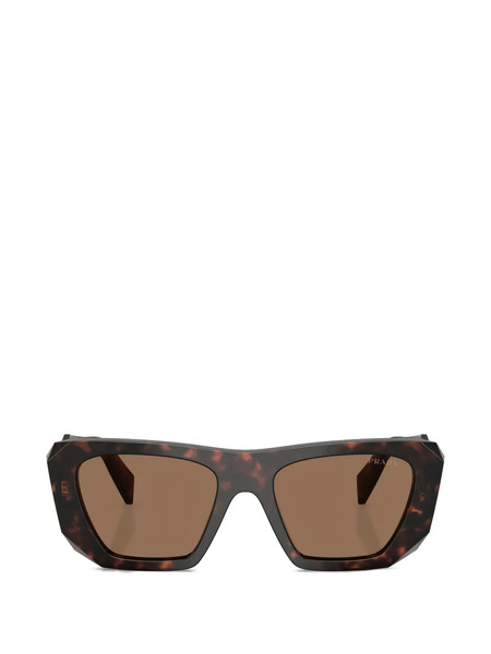  Prada Eyewear Oversized Sunglasses - Brown 