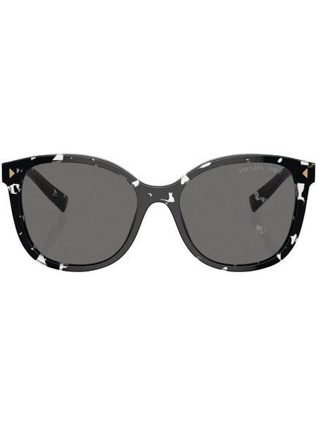  Prada Eyewear Prada Pr 22zs Overvsized Frame Sunglasses - Black 