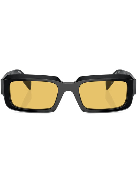  Prada Eyewear Rectangle-frame Sunglasses - Black 