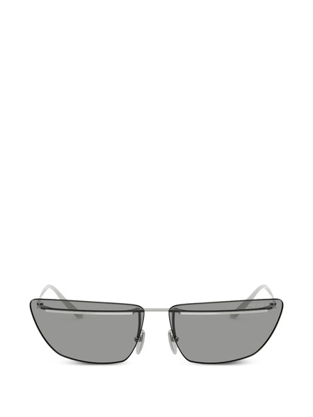  Prada Eyewear Rimless Sunglasses - Silver 