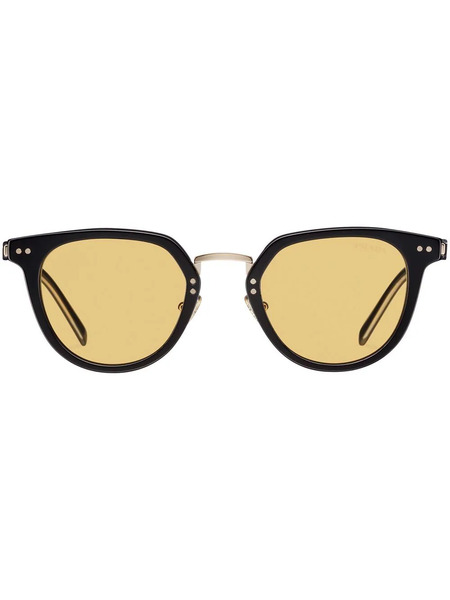  Prada Eyewear Round-frame Sunglasses - Black 
