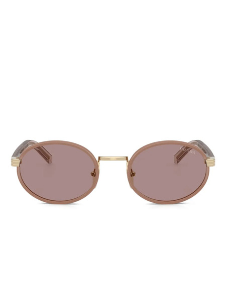  Prada Eyewear Round-frame Sunglasses - Pink 