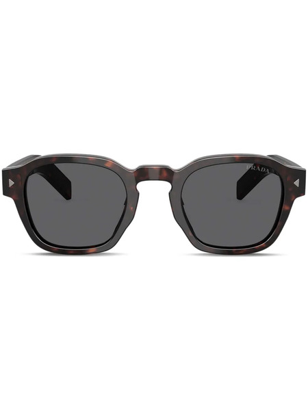  Prada Eyewear Square-frame Sunglasses - Brown 