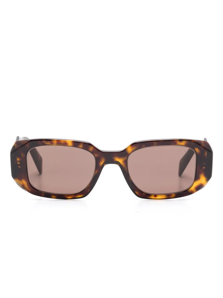  Prada Eyewear Square-frame Sunglasses - Brown 