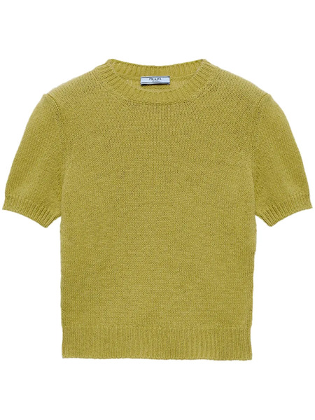  Prada Fine-knit Sweater - Green 