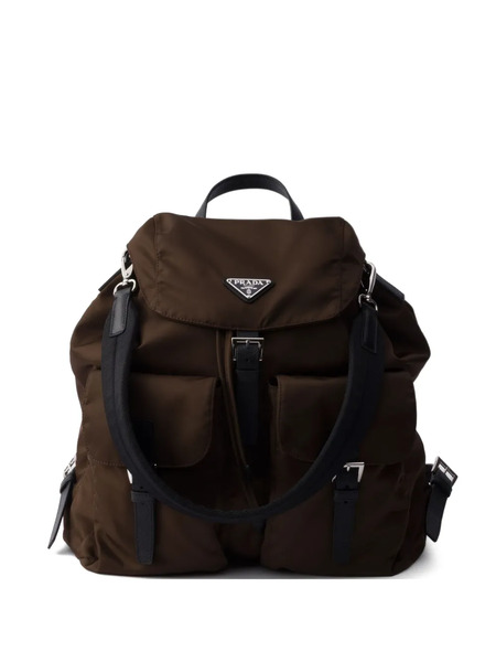  Prada Front-pocket Backpack - Brown 