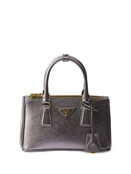  Prada Galleria Leather Mini Bag - Grey 