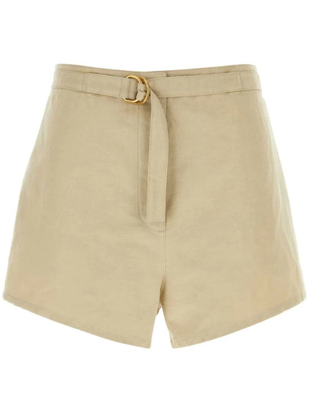  Prada High-waisted Shorts - Neutrals 