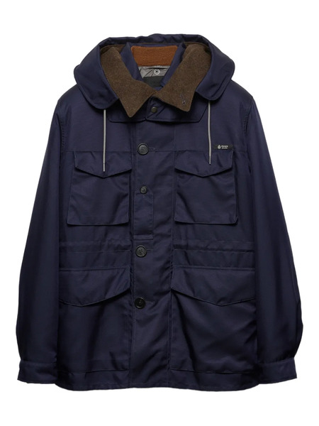  Prada Hooded Jacket - Blue 