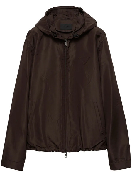  Prada Hooded Jacket - Brown 