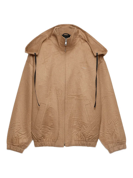  Prada Hooded Jacket - Brown 