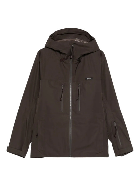  Prada Hooded Zip Jacket - Brown 
