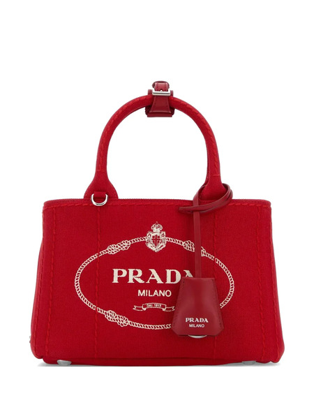  Prada Jardinière Tote Bag - Red 