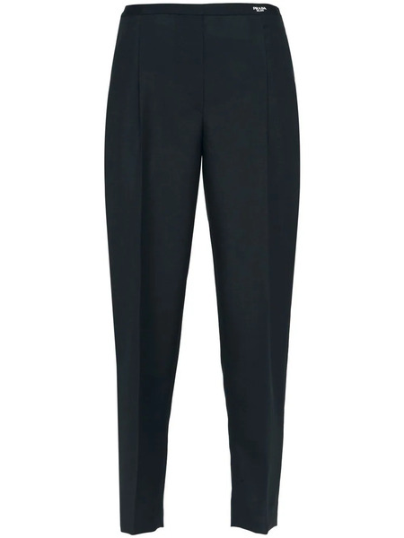  Prada Kid-mohair Tailored Trousers - Black 