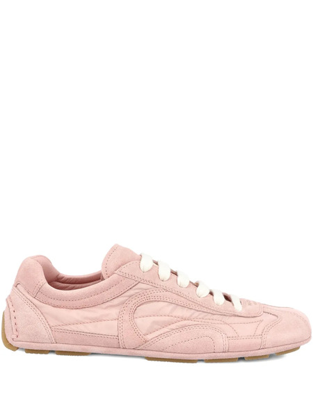  Prada Lace-up Sneakers - Pink 