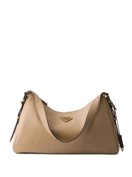  Prada Large Aimée Shoulder Bag - Neutrals 