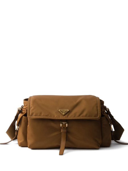 Prada Large Explore Shoulder Bag - Brown 