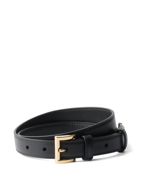  Prada Leather Belt - Black 