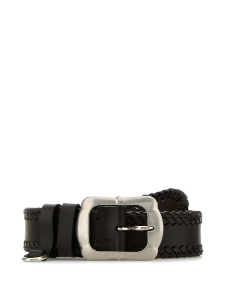  Prada Leather Belt - Brown 