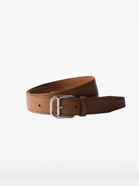  Prada Leather Belt - Brown 