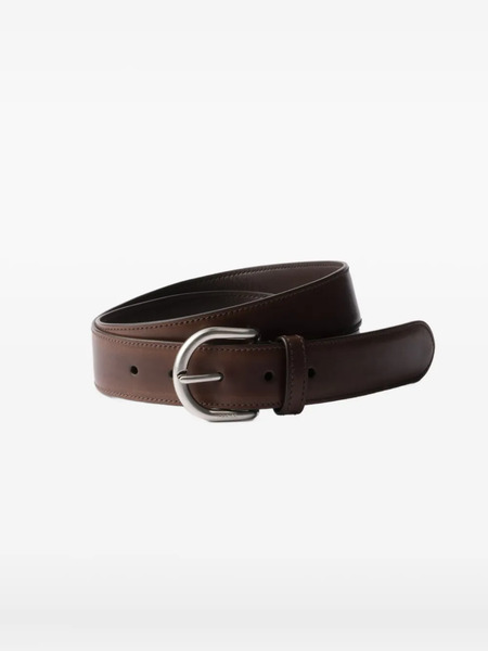  Prada Leather Belt - Brown 