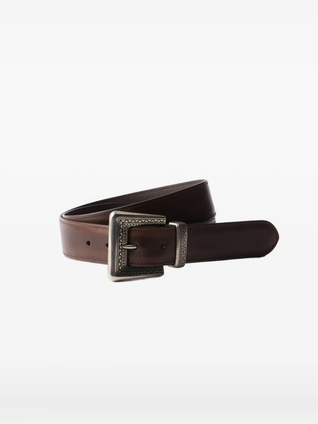  Prada Leather Belt - Brown 