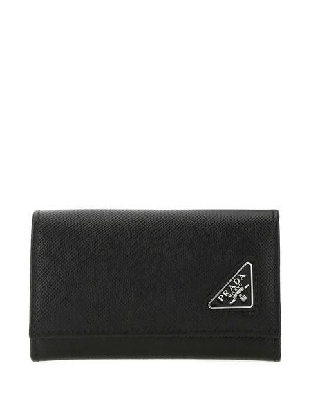  Prada Leather Cardholder - Black 