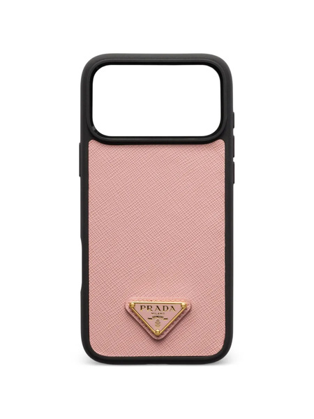  Prada Leather Iphone 17 Pro Case - Pink 