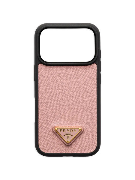  Prada Leather Iphone 17 Pro Max Case - Pink 