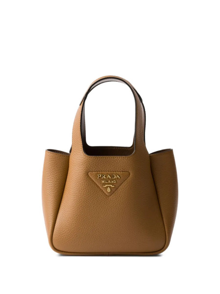  Prada Leather Mini Bag - Brown 