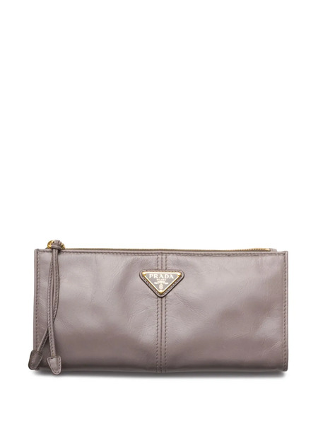  Prada Leather Pouch - Pink 