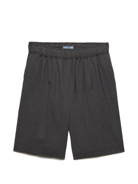  Prada Light Wool Bermudas - Grey 