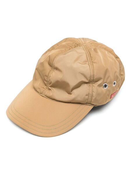  Prada Linea Rossa Logo-patch Cap - Neutrals 