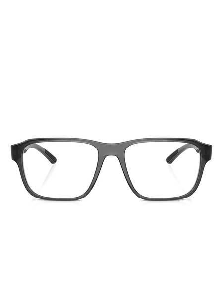  Prada Linea Rossa Square-frame Glasses - Grey 