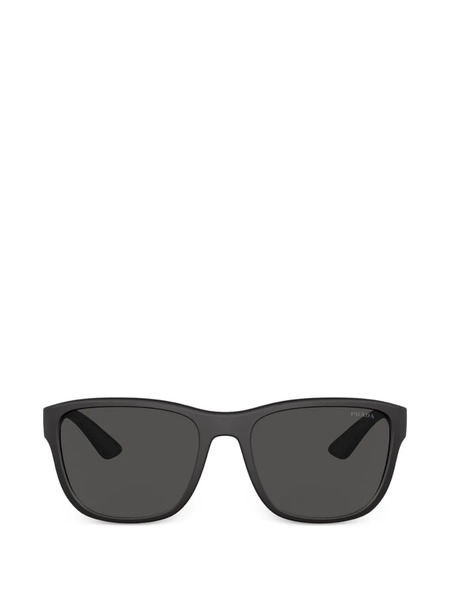  Prada Linea Rossa Square-frame Sunglasses - Black 