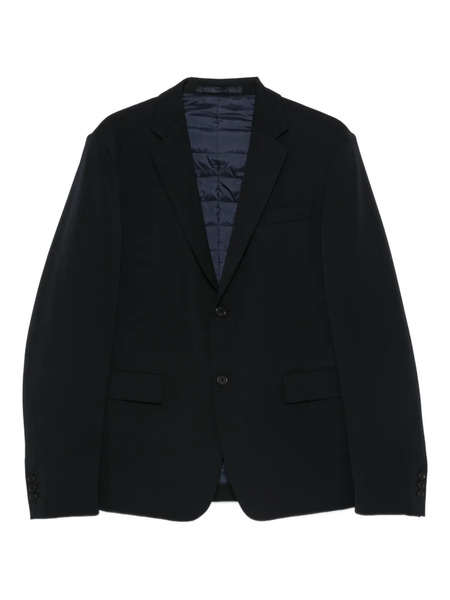  Prada Linea Rossa Zip-up Padded Blazer - Blue 