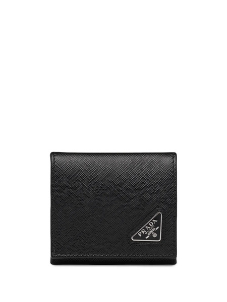  Prada Logo Coin Purse - Black 
