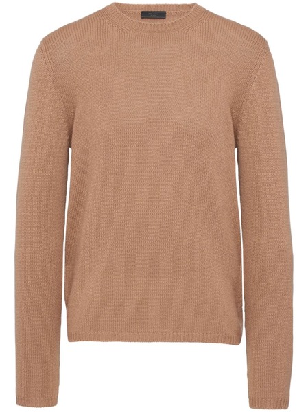  Prada Long-sleeve Cashmere Jumper - Brown 