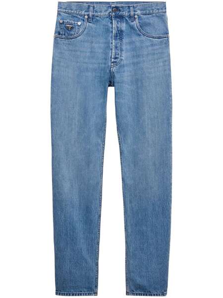  Prada Low-rise Jeans - Blue 