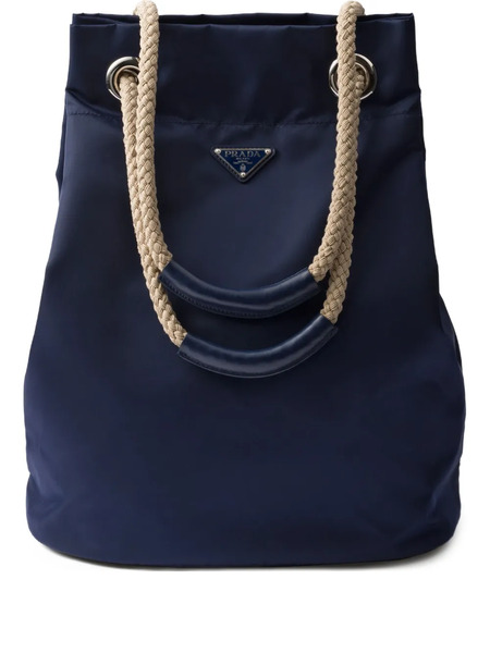  Prada Medium Mariner Tote Bag - Blue 