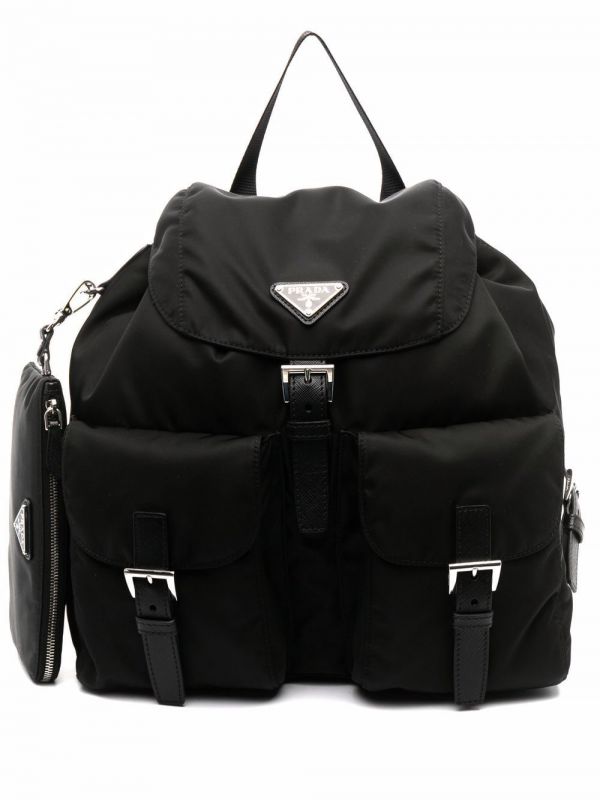  Prada Medium Re-nylon Backpack - Black 