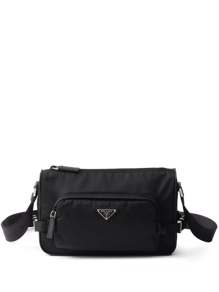  Prada Medium Re-nylon Crossbody Bag - Black 