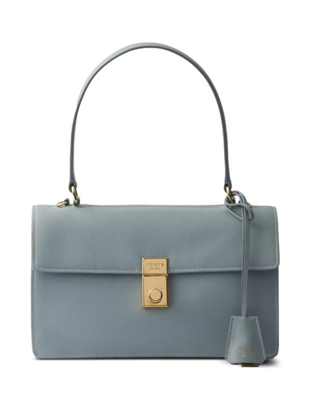  Prada Medium Soft Sound Shoulder Bag - Blue 