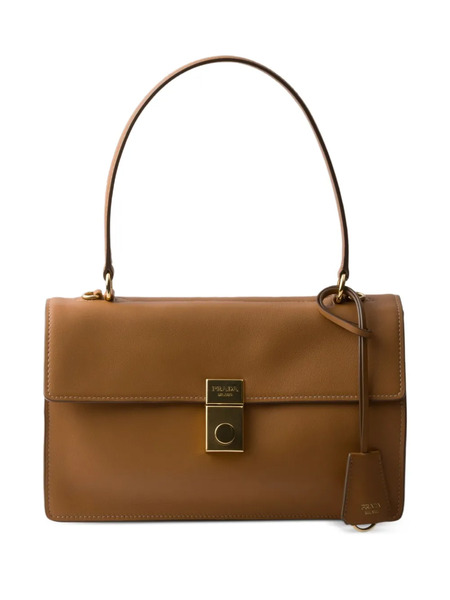  Prada Medium Soft Sound Shoulder Bag - Brown 