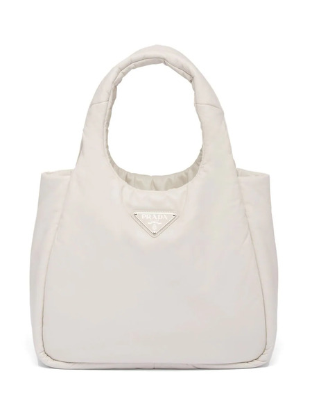 Prada Medium Soft Tote Bag - White 
