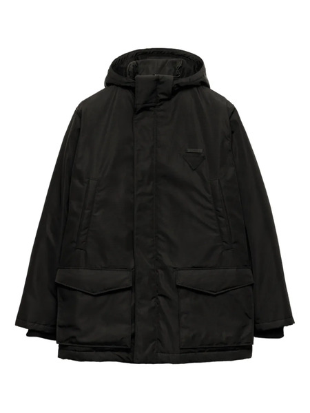  Prada Medium-weight Technical Down Jacket - Black 